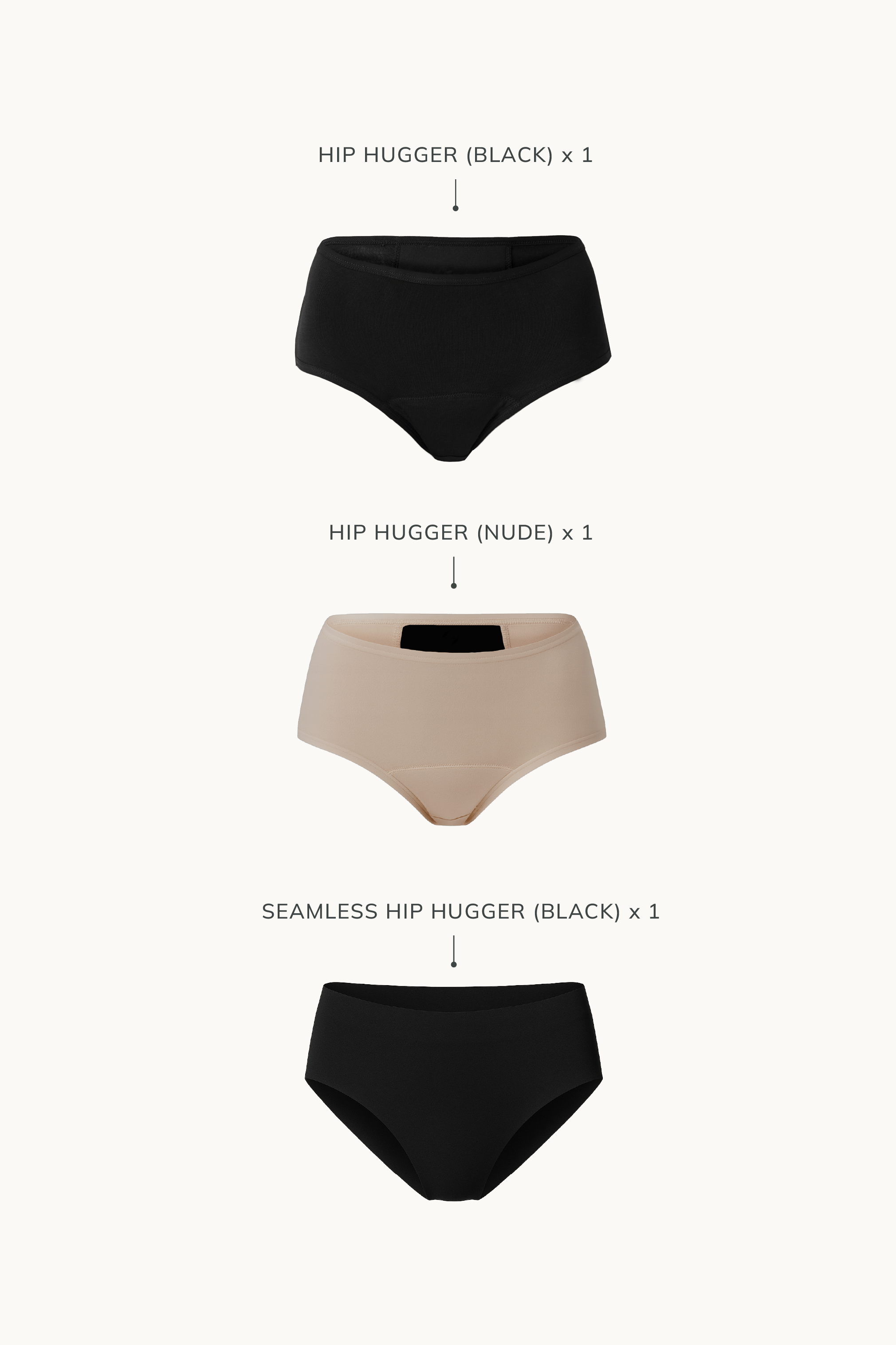 Hip Hugger Trio
