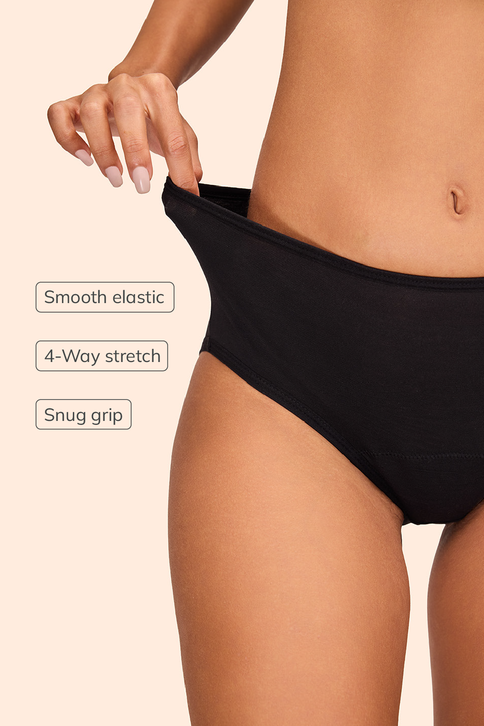 Hip Hugger Black