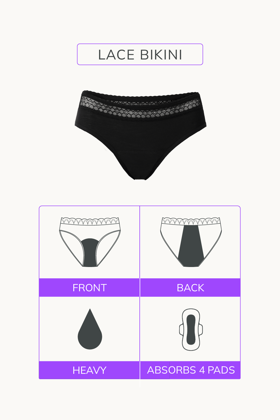Lace Bikini Trio